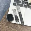 [Correa de reloj] Adecuada para Apple S12Iwatch Correa de reloj Vía Láctea Tejido de Sueños Incrustada de Diamantes S10987Se Pulsera para Mujer