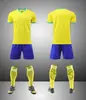 Atacado rápido de uniformes de futebol de verão para clubes, casa e fora, uniformes de treinamento de futebol para adultos e crianças, camisas de futebol para homens e mulheres