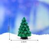 Simulación de color, accesorios navideños, decoración, árbol de Navidad, resina, artesanía, pequeños adornos, bricolaje, joyería, crema, pegamento, venta al por mayor