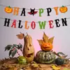 Decorações de Halloween da Amazon Morcego Espiral Enfeites Pendentes Bandeiras de Halloween Morcego Bruxa Decoração de Bolo Toppers
