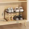 Tablero Divisor para Zapatero Organizador de Almacenamiento de Zapatos Zapatero Estante Divisor Apilable Almacenamiento en Gabinete Divisor Soporte para Zapatos Estante