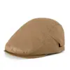 Boné de Baseball Tendência Primavera e Verão com Proteção Solar para Homens, Boné Estilo Coreano para Frente, Cor Leite com Chá, Mesmo Estilo do Boné de Publicidade Cor Café para Mulheres, Sensação de Luxo para Outono