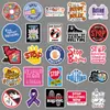 50 Pegatinas Anti-Bullying con Frases Positivas en Inglés, Pegatinas Decorativas Impermeables para Maletas, Guitarras, Cuadernos