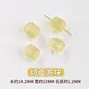 Cuentas de Amatista Natural Facetadas en Forma de Barril para Pulsera DIY Cuentas Sueltas Colgante de Cristal Accesorios para Joyería Venta al por Mayor