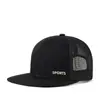 Sombrero de Verano Malla Transpirable Sombrero Hip-Hop Tapa Dura Visera Gorra con Visera Deportiva Exterior Camuflaje Sombrero de Protección Solar Calle Hombres
