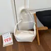 Bolsa feminina grande, moderna e estilosa, nova tendência primavera-verão 2026, bolsa de ombro e transversal para trabalho e deslocamento, bolsa estilo dumpling