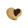 Pintura Acrílica Corazón Cuentas Sueltas Cuentas con Agujero Cadena para Teléfono Móvil Llavero Collar Joyería DIY Accesorios para Bolsas Venta al por Mayor