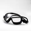 Gafas de Natación Personalizadas para Niños de Marco Grande, Gafas de Natación Antivaho de Alta Definición con Tapones para los Oídos Integrados, Gafas de Natación Galvanizadas para Niños y Niñas