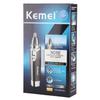 Kemei Recortador de Pelo de Nariz a Pilas Km-6512 Recortador Eléctrico de Pelo de Nariz para Hombres