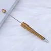 Plumas de Cuentas de Colores, Plumas Creativas para Bolígrafo DIY con Cuentas, Lindos Bolígrafos de Tinta de Gel con Gradiente de Color Macarrón Multicolor, Al por Mayor en Stock