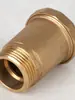 Válvula de Escape Automática para Radiador de Calefacción Central 1/2 Pulgada, 3/4 Pulgada, 1 Pulgada Válvula de Purga de Aire Automática para Colector de Calefacción por Suelo Válvula de Escape