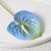 Sinta fogo de palma vermelha 3D palma de ganso flor artificial planta material de flor de casamento decoração de casamento arranjo de flor artificial fábrica atacado