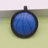 Llaveros creativos de cuero PU multicolor para baloncesto, fútbol, béisbol, tenis, colgantes de llave deportivos al por mayor