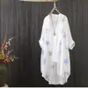 Camisa Estampada Ropa con Protección Solar para Mujer 2026 Nuevo Estilo de Longitud Media Manga Larga Estilo Coreano Cárdigan Holgado Chaqueta para Mujer