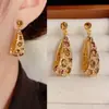 Aguja de plata 925, diseño de nicho, aretes de puesto de mercado nocturno, fuente mayorista, aretes de moda estilo coreano, aretes populares