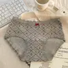 Ropa interior dulce estilo japonés para niñas, con estampado floral y de dibujos animados, de algodón. Nuevo diseño de lunares para mujer.