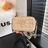 Bolsa Pequeña Cuadrada Acolchada Popular de Color Sólido con Correa Ancha para el Hombro 2024 Nueva Tendencia Transfronteriza Casual Bolso de Hombro Cruzado para Mujer