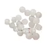 Wenwan contas soltas imitação de jade Hetian contas em formato de barril contas soltas imitação de jade gordura de ovelha luantong contas soltas Pulseira de contas de jade branco antigo