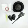 Herramientas para Permanente de Cabello, Tinte, Tratamiento de Aceite, Juego de Ocho Piezas, Herramientas para Peluquería, Uso Doméstico, Traje, Guantes, Peine para Tinte y Tazón para Tinte, Gorro para Tratamiento de Aceite