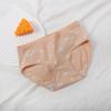 En stock Ropa Interior Japonesa de Algodón Transpirable con Entrepierna Cómoda de Cintura Media Cadera para Niña con Estampado