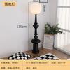 Lámpara de pie de columna romana de diseño retro italiano, modelo de personalidad moderna, decoración de estudio para dormitorio de inquilinos, lámpara de mesa vertical