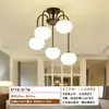 [Personalizado] Lustre de Luz Principal Lâmpada de Galho para Quarto, Quarto Principal Estilo Americano, Iluminação de Sala de Jantar, Luminária de Teto Substituível