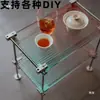 Eje Óptico Estante de Almacenamiento DIY Juego Completo de Materiales y Accesorios Vitrina de Exhibición Hecha por Uno Mismo Base de Fijación para Colgador de Ropa Conector Cruzado DIY