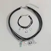 Sombrero de Vaquero Étnico Retro Transfronterizo de Aleación Botas de Vaquero Herradura Cactus Colgante Pulsera de Felpa Multicapa