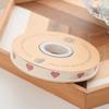 Inglês cinto de algodão estilo artístico flores frescas bolo caixa de presente fita de sobremesa buquê de fita diy saco de material