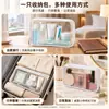 Bolsa de maquillaje de viaje portátil, de gran capacidad, organizador de cosméticos, neceser impermeable, bolsa de maquillaje multifuncional