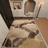 Capacho para Porta de Entrada, Estilo Retro de Luxo Leve, Personalizável, Resistente à Sujeira, Antiderrapante, Tapete Absorvente de Água para o Hall de Entrada
