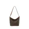 Bolsa Saco de Luxo Leve para Presbiopia Bolsa Tote Bolsa Retrô Feminina 2025 Nova Mais Fácil de Combinar Bolsa de Ombro Transversal Portátil para o Trabalho