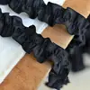 Blanco Ampliado Retro Lolita Ropa Falda Hogar Ropa de Cama Tela de Algodón Cortinas Adornos de Encaje Plisados Otros