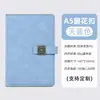 Caderno A5 com capa de couro macio, fecho magnético, logotipo personalizado de Wenzhou, caderno espesso para atacado