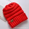Irmão Gato Chapéu de Lã Tricotado Pulôver Outono/Inverno Europeu e Americano 2024 Etiqueta Ebay Aliexpress Chapéu Slouchy Quente para Exterior