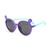 Nuevas gafas de sol polarizadas de silicona para niños, lindas, de dibujos animados, con orejitas, protección UV, gafas de sol al por mayor 8295