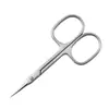 Cortador de Cutícula Apontado Ultrafino para Remover Peles Mortas e Unhas Encravadas, Removedor de Pele Morta Estilo Russo, Tesoura de Unha de Aço Inoxidável para Manicure Profissional