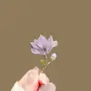 Broche de Magnólia Elegante e Requintado Estilo Chinês Nova Moda Broche de Flor Elegante Acessórios de Corsage Retrô Bandeira Dinastia Han
