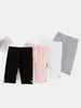 Pantalones Cortos de Cinco Puntos Transfronterizos para Niñas Pequeñas, Pantalones Finos de Cinco Puntos de Verano para Niñas, Shorts Frescos de Seda de Hielo para Uso al Aire Libre