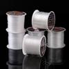 Línea de pesca no elástica línea de cristal transparente material para accesorios de joyería anillo para enrollar tejido diy caja de pañuelos cuerda con cuentas