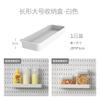 Tablero perforado almacenamiento accesorios no perforados Daquan baño cocina pared decoración caja de almacenamiento para tablero perforado gancho cesta colgante