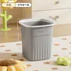 Papelera de sala de estar, cubo de almacenamiento grande de alta gama para cocina, gran capacidad, lujo ligero, sensación de alta gama