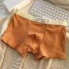 Hilo 50S algodón Xinjiang ropa interior de algodón para hombre algodón para hombre entrepierna antibacteriana transpirable talla grande bóxers para hombre niños