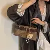 Colección nueva Otoño 2026: Bolso minimalista y elegante para el trabajo, con un diseño retro coreano, bolso de hombro versátil que se puede llevar debajo del brazo