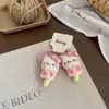 Nuevo Clip para Cabello de Caricatura Kt Relleno de Algodón Caramelo Pinza para el Cabello Linda Pinza para el Cabello Goma Elástica de Alta Elasticidad para el Cabello Accesorio para el Cabello