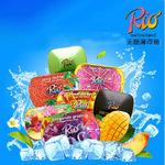 瑞士Rio瑞怡乐无糖冰爽压片薄荷糖润喉糖果 红葡萄味14g