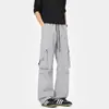 Outono de 2026 Novo Estilo Calça de Trabalho Sombra na Parede Estilo Americano Bolso Grande M-5XL HK26935-Especial P30