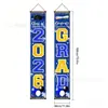 Amazon Temporada de Graduación 2026 Couplet Dorado Flash Decoración Fiesta de Graduación Decoración de Porche Tela de Fondo para Fotos de Graduado