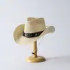 Chapéu de Sol Ocidental Étnico Cowboy de Poliéster para Mulheres, Estilo Britânico Novo, com Aba Larga, para Aliexpress Amazon Transfronteiriço