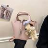Bolso de Cubo Transfronterizo de Moda de Alta Gama 2025 Nuevo Estilo Coreano Moda Simple Casual Bolso de Hombro Versátil Bolso de Mujer